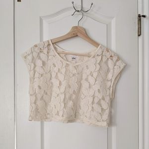 Monteau sheer crop top